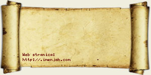 Zorana Peranović vizit kartica